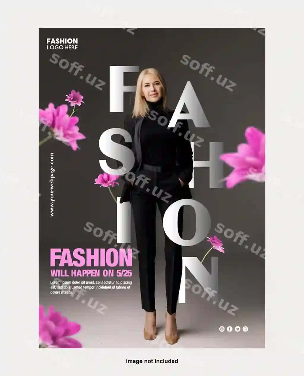 Poster moda shablonlari | Poster fashion templates