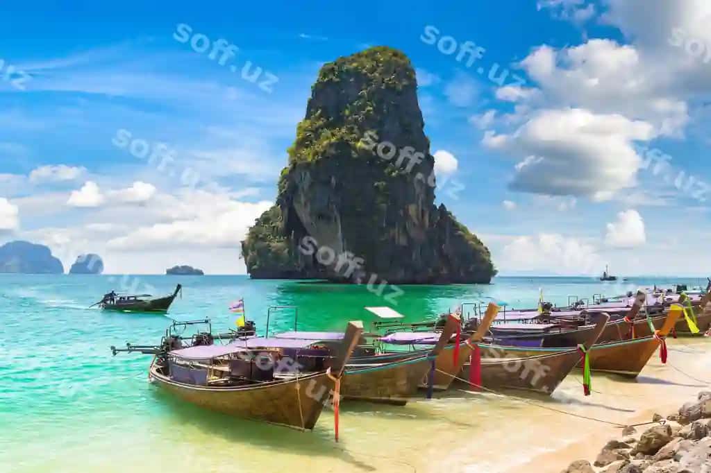 Ao Phra Nang pochini Krabida, Thajlandiya | Ao phra nang beach krabi thailand