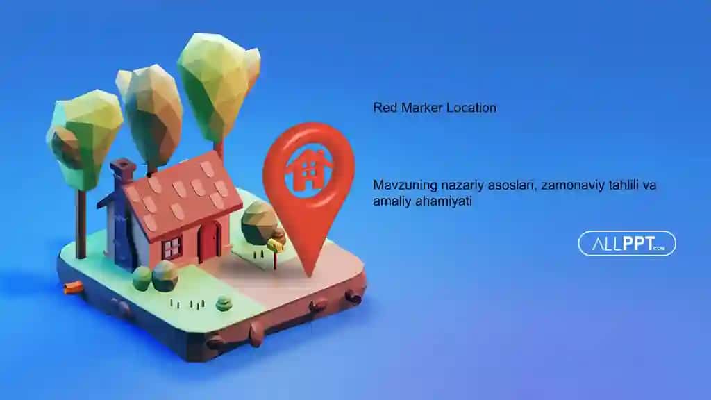 Red Marker Location Taqdimoti (48 Slayd)