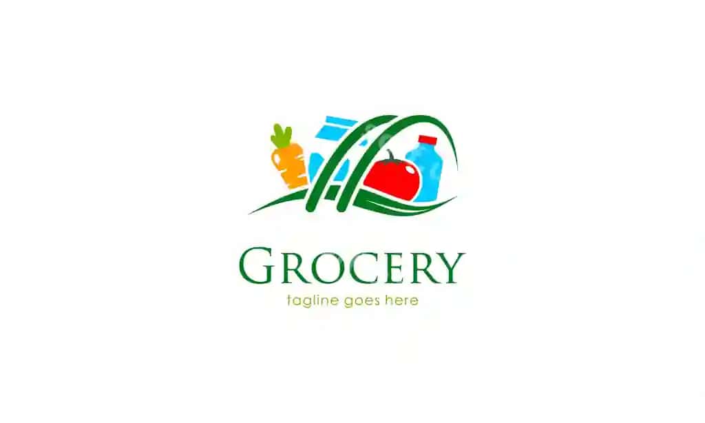 Ijodkor xozma-xarid logo dizayni logo kontseptsiyasi brend biznes | Creative grocery shopping logo design logo concept brand business