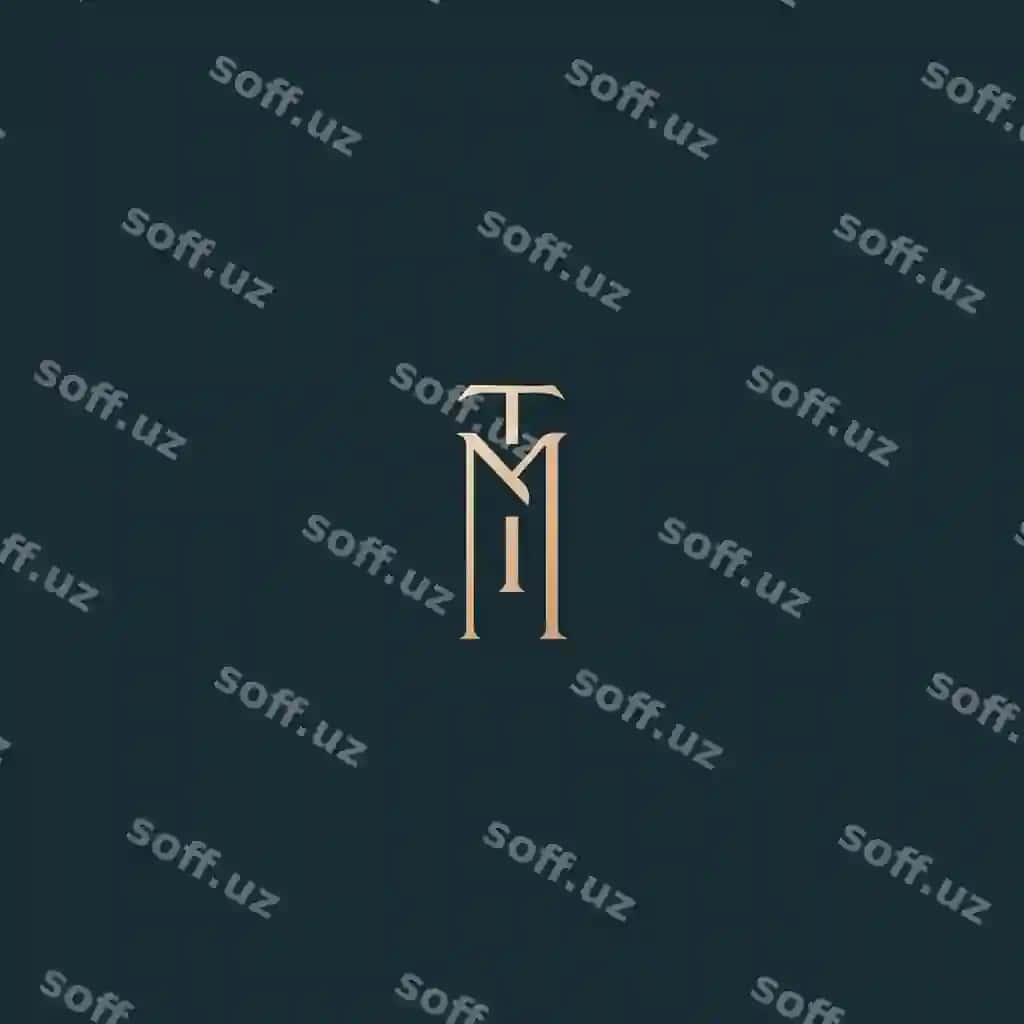 TM logotipi vektor rasmi | Tm logo design vector image