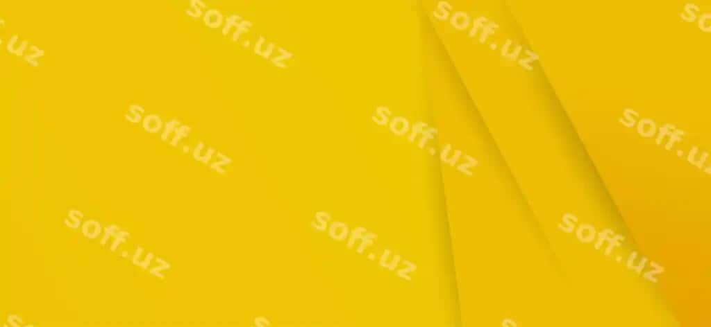 Sariq ko'k hipster kelajakchi grafika sariq fonda ishlatilgan | Yellow blue hipster futuristic graphic with yellow background used