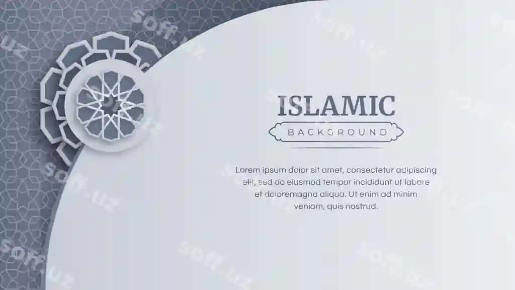 Islomiy arab arabeska bezatma naqsh ramka chegaralar fon | Islamic arabic arabesque ornament pattern frame borders background
