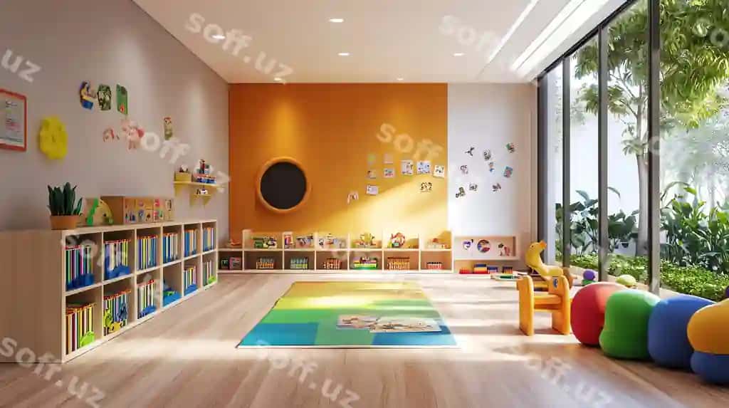 Xona kitoblar raftari, kitoblar bilan to'ldirilgan kitoblar raftari va devor | Room with book shelf bookcase with books wall