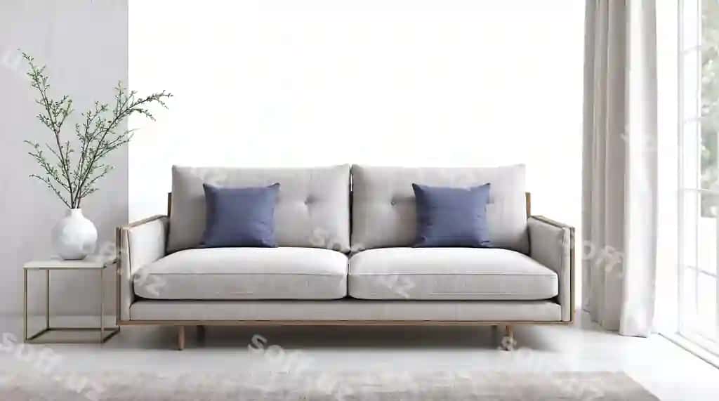 Zamonaviy otish zali divan pillowlari bilan | Modern living room with sofa pillows