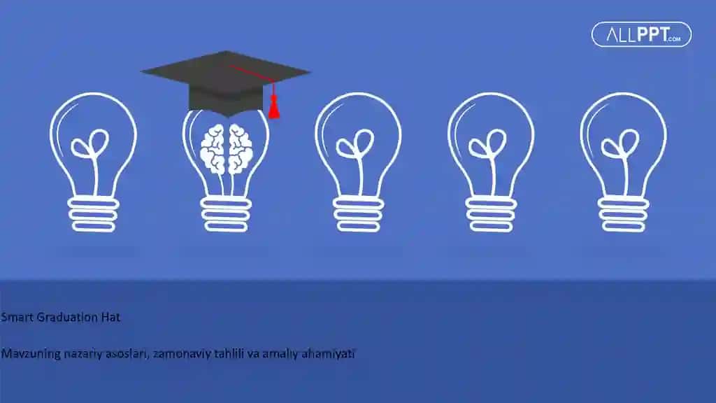 Smart Graduation Hat Taqdimoti (48 Slayd)