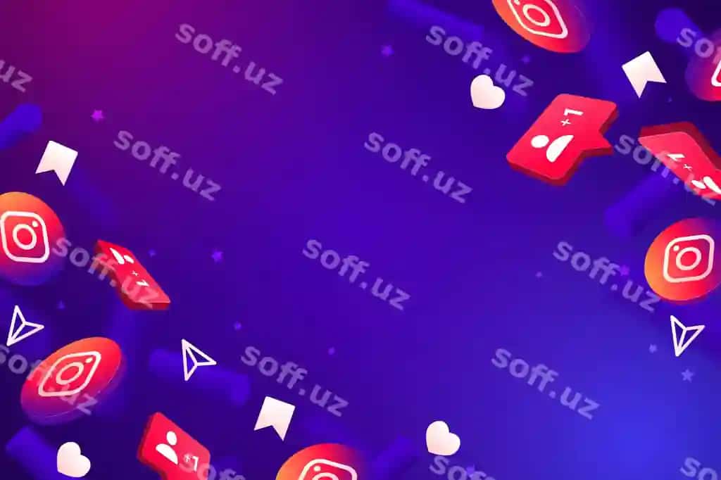 Gradient Instagram fon | Gradient instagram background
