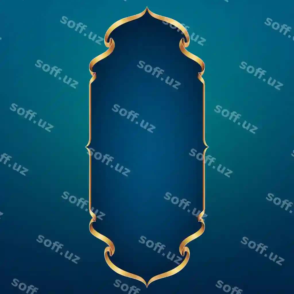 Ramka lenta stili bezatmasi | Frame ribbon style decoration