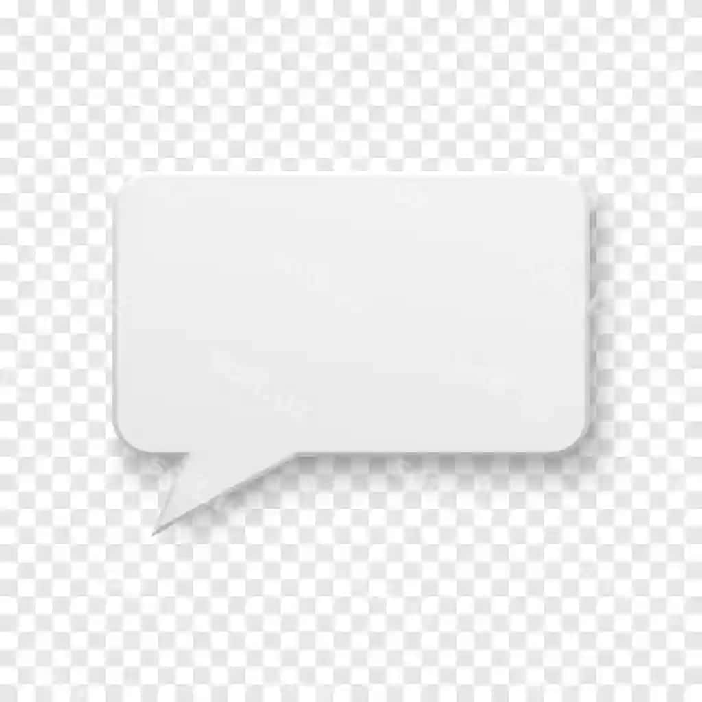 Vektor oq bo'sh varaq so'z quti orqa fon | Vector white blank paper speech bubble background