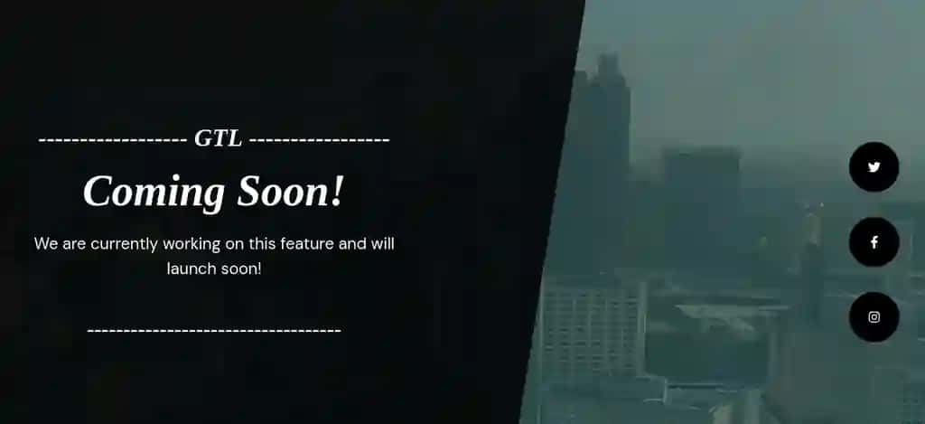 Coming soon