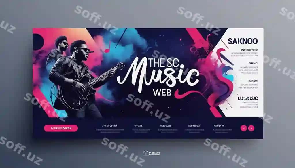 Musiqa veb baner | Music web banner