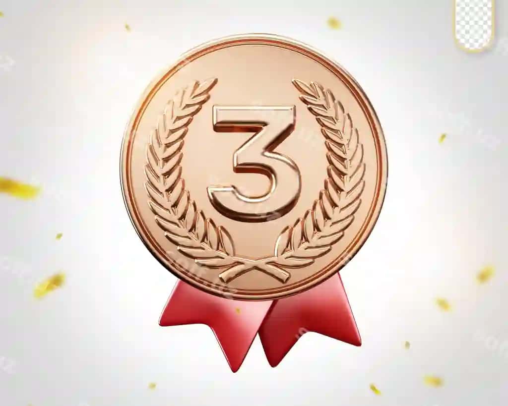 Medallar 3D render champion mukofot kompositsiyasi | Medals 3d render champion award composition