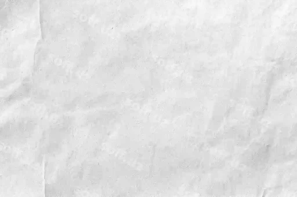 Oq gichirlgan qog'oz teksturasi yaxinlikdagi orqa fonda | White crumpled paper texture background closeup