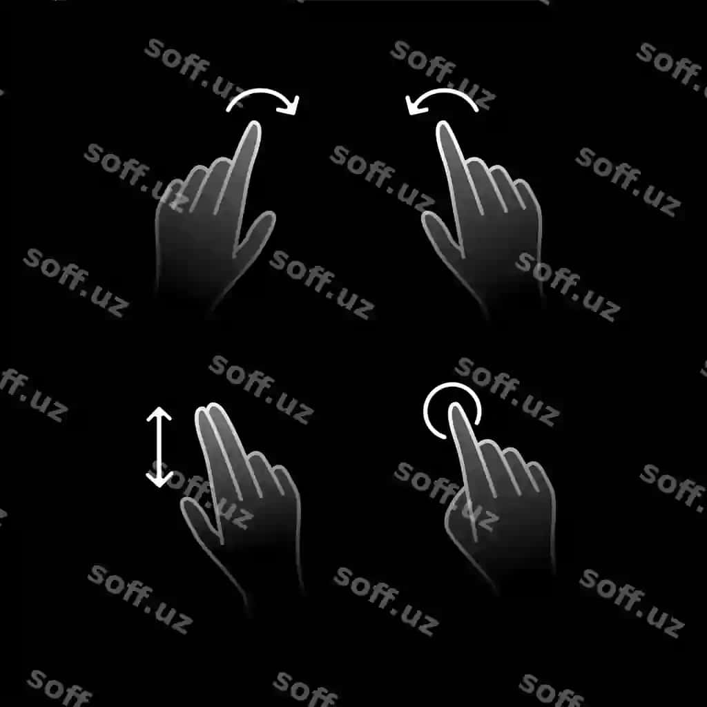Qolaymcha kursor foni qora | Hand cursor background black