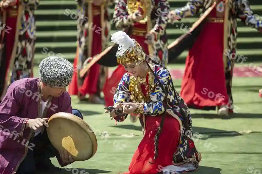 Traditsiyonal musiqa asboblari raqsllari | Traditional musical instruments dances