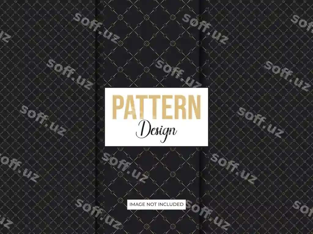 Lux zadli patten dizayn layouti | Luxurious pattern design layout