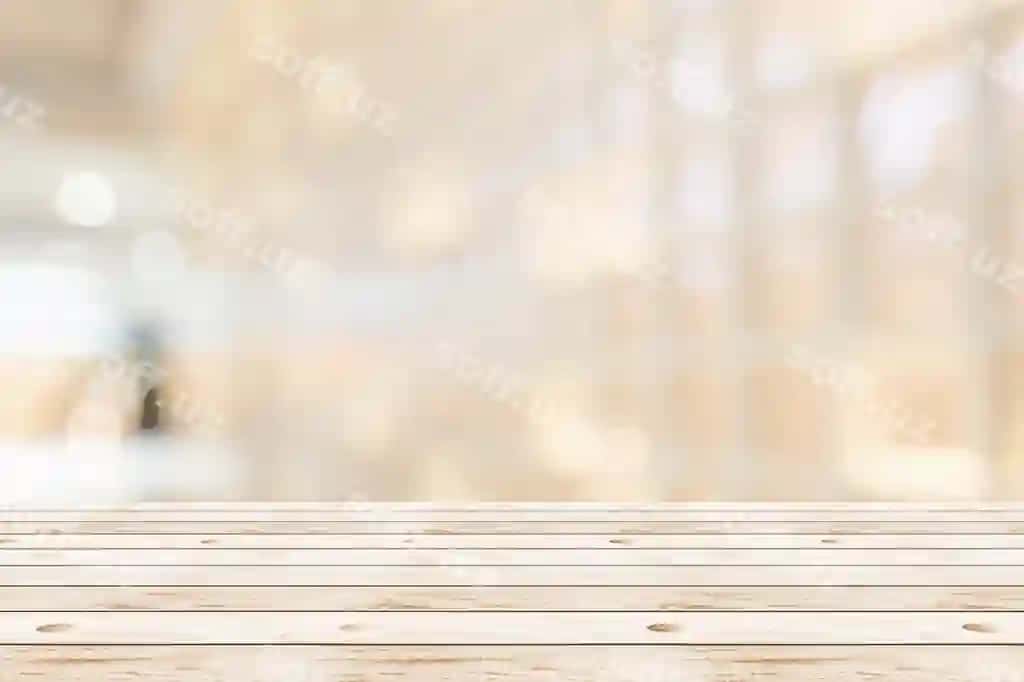 Yog'och jigarrang taxtalar bokeh fon | Wooden brown boards bokeh background