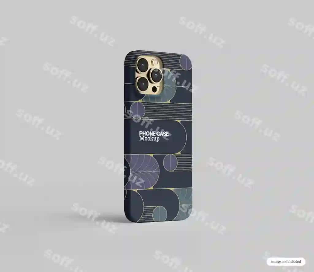 Telefon qopliq mockup | Phone case mockup