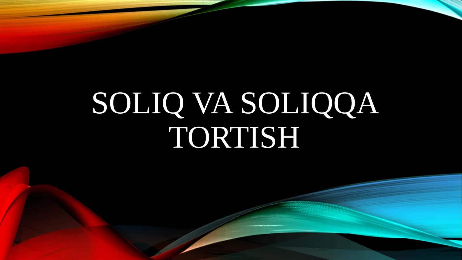 Soliq qarzi va undirish tartibi