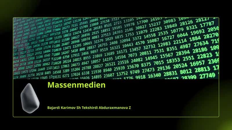 Massenmedien