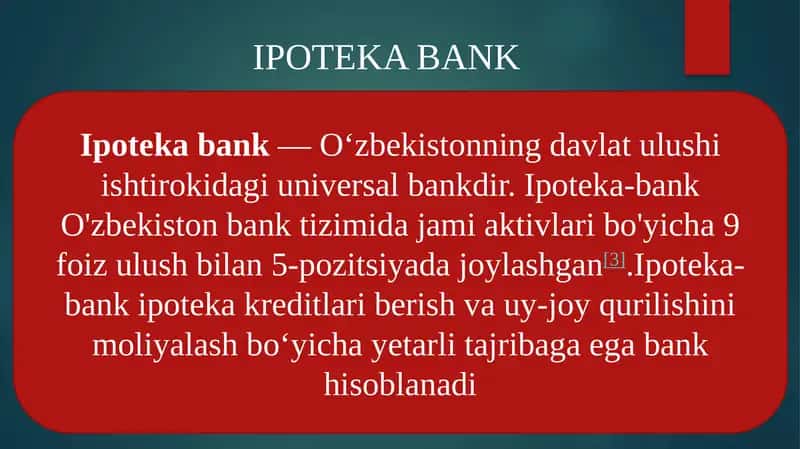 IPOTEKA BANK
