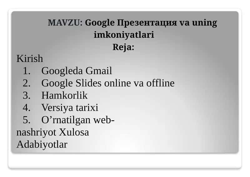 Google Slayd