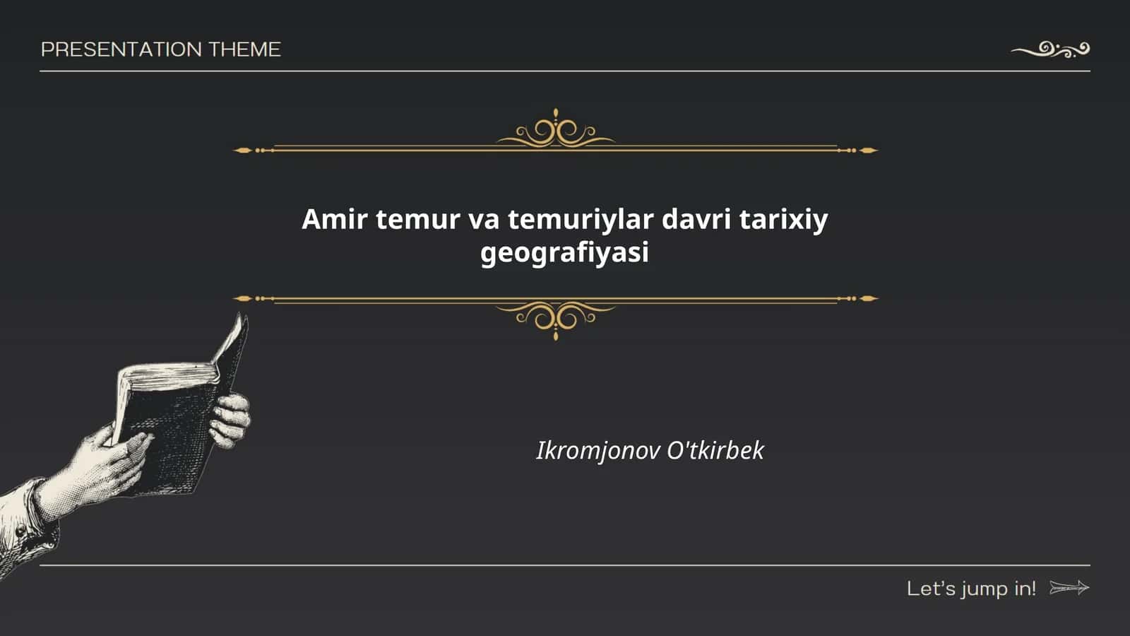 Amir Temur va temuriylar davri tarixiy geografiyasi