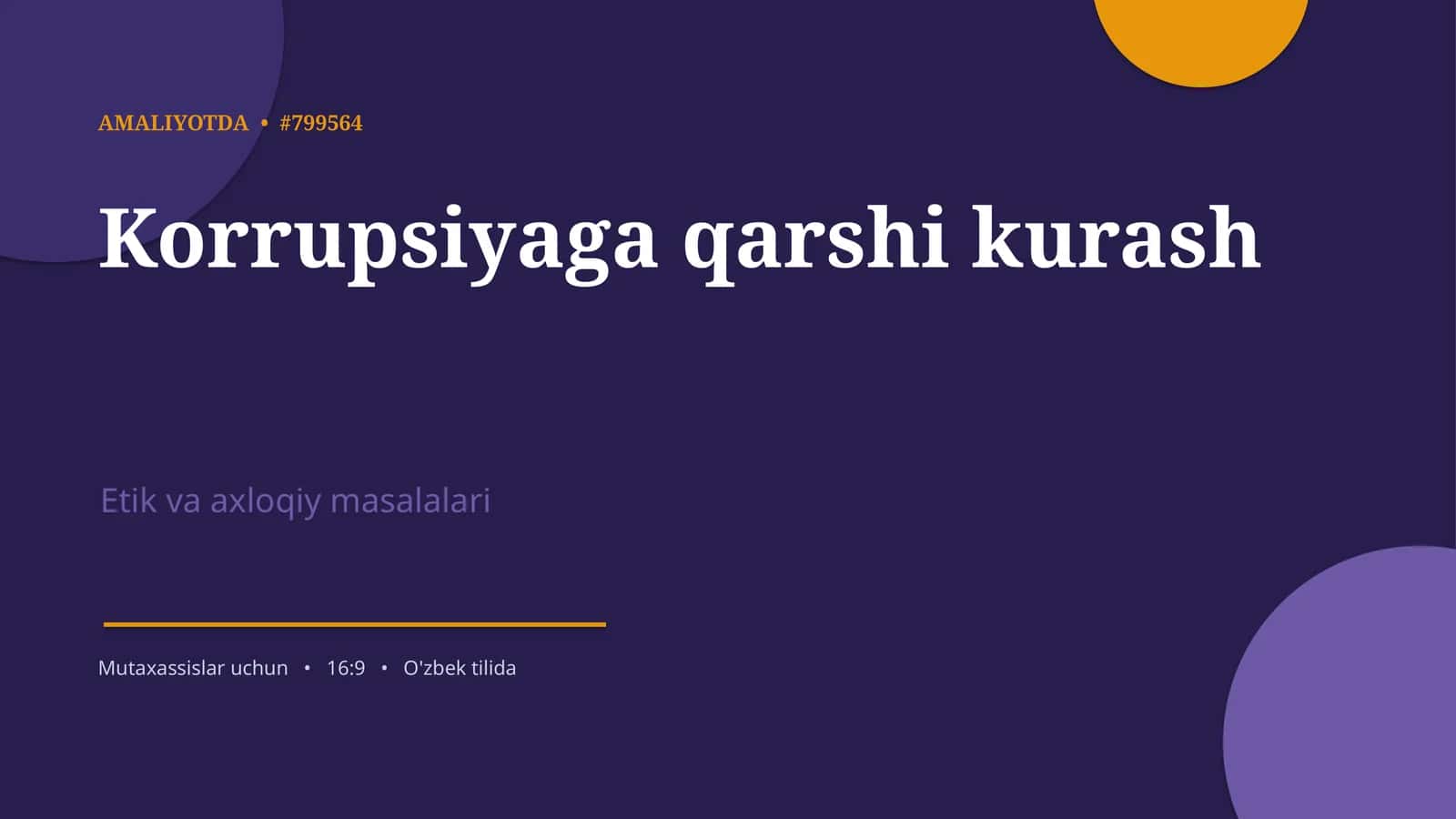 Korrupsiyaga qarshi kurash