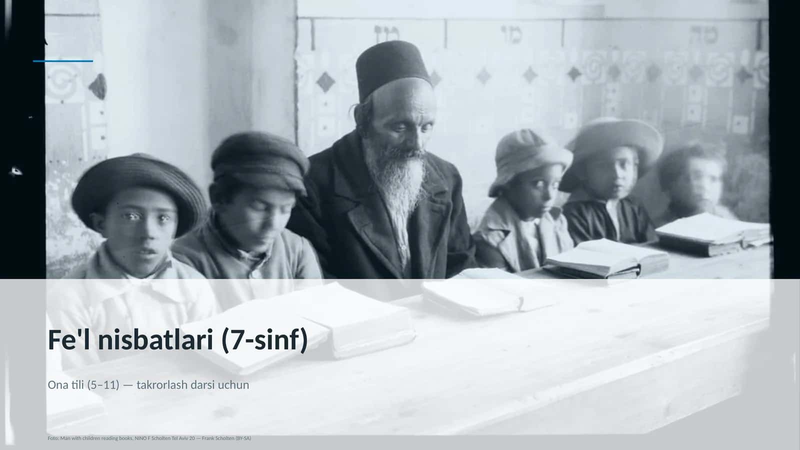 Fe'l nisbatlari (7-sinf) Ona tili (5–11) — takrorlash darsi uchun