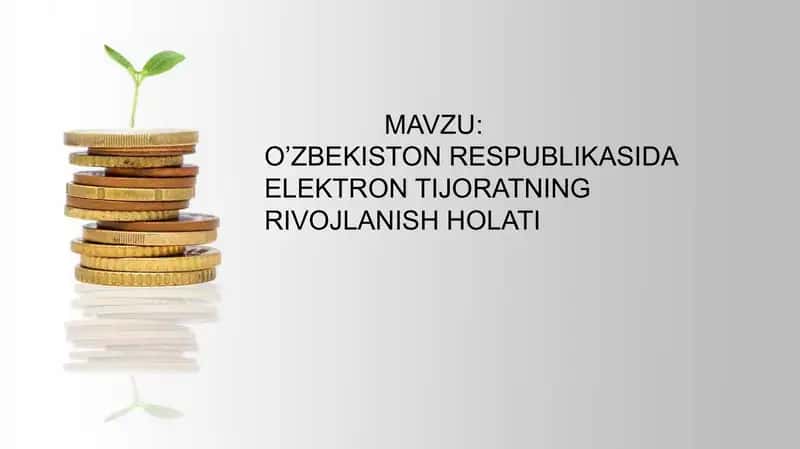 Elektrontijoratning rivojlanish holati