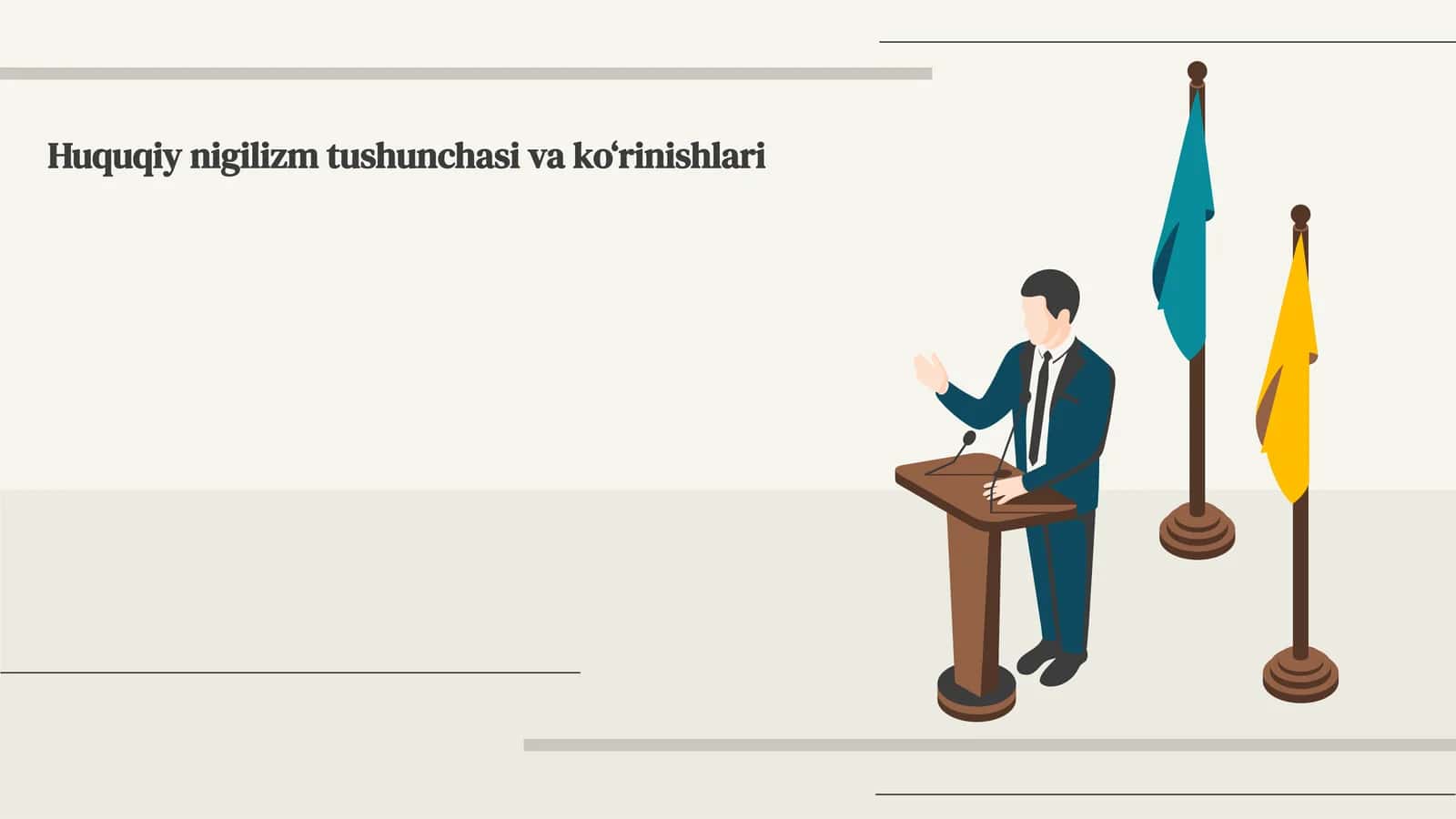 Huquqiy nigilizm tushunchasi va ko‘rinishlari