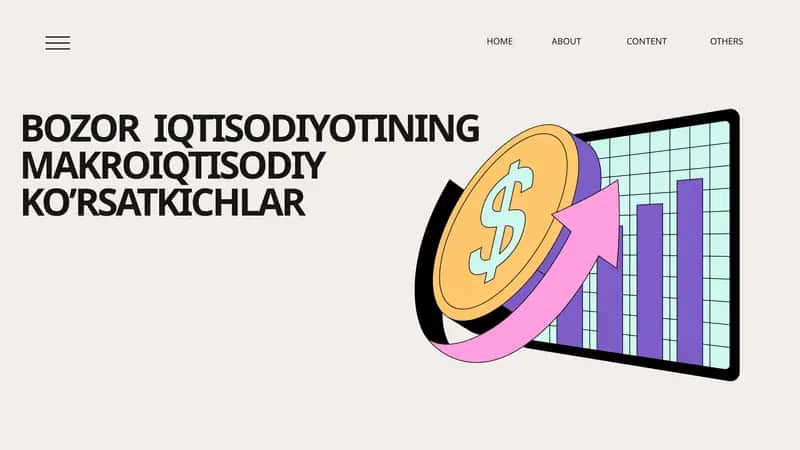 BOZOR IQTISODIYOTINING MAKROIQTISODIY KO’RSATKICHLAR