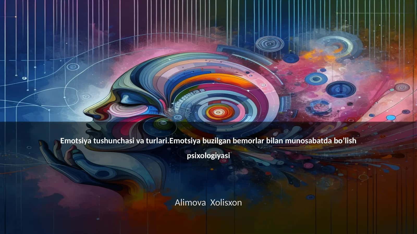 Emotsiya tushunchasi va turlari