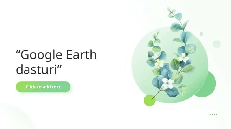 Google Earth dasturi