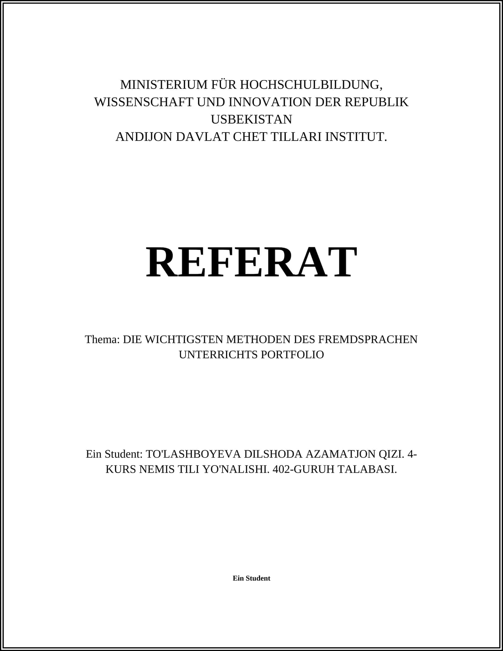 Grammatik-Übersetzungsmethode