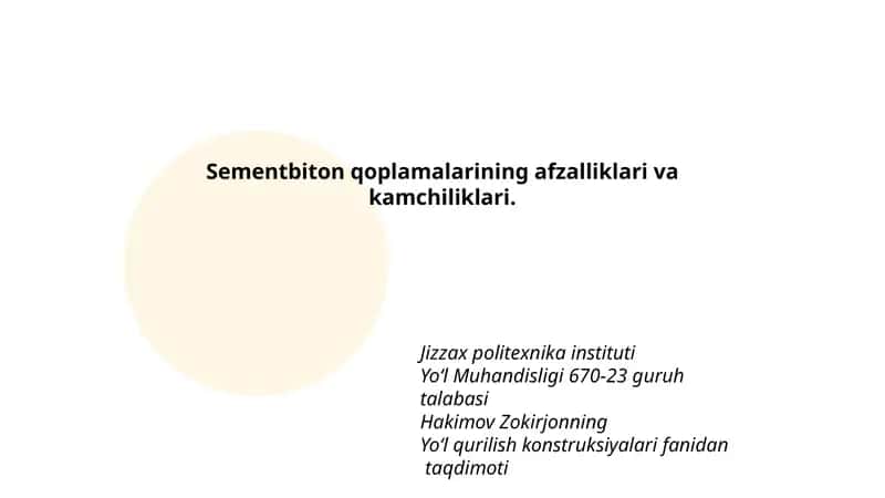 Sementbiton qoplamalari