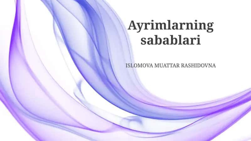 Aloqa muammolari