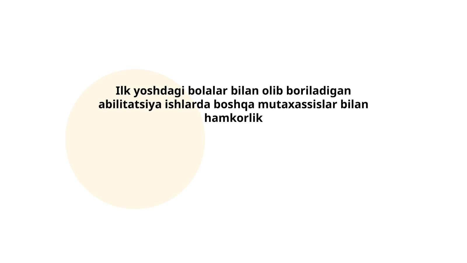 Nutq terapevti bilan hamkorlik