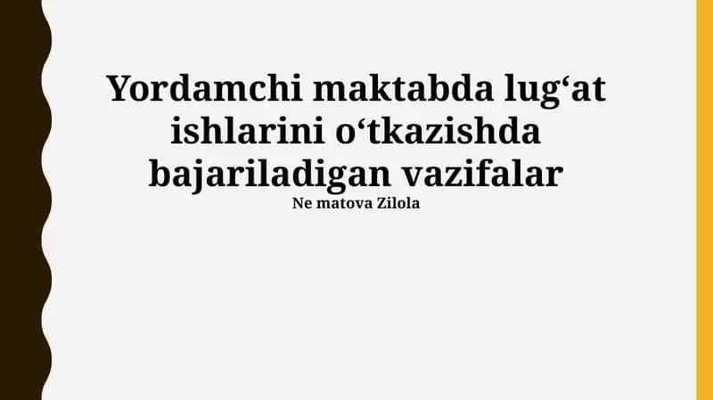 Oʻzbek tilining izohli lug'ati