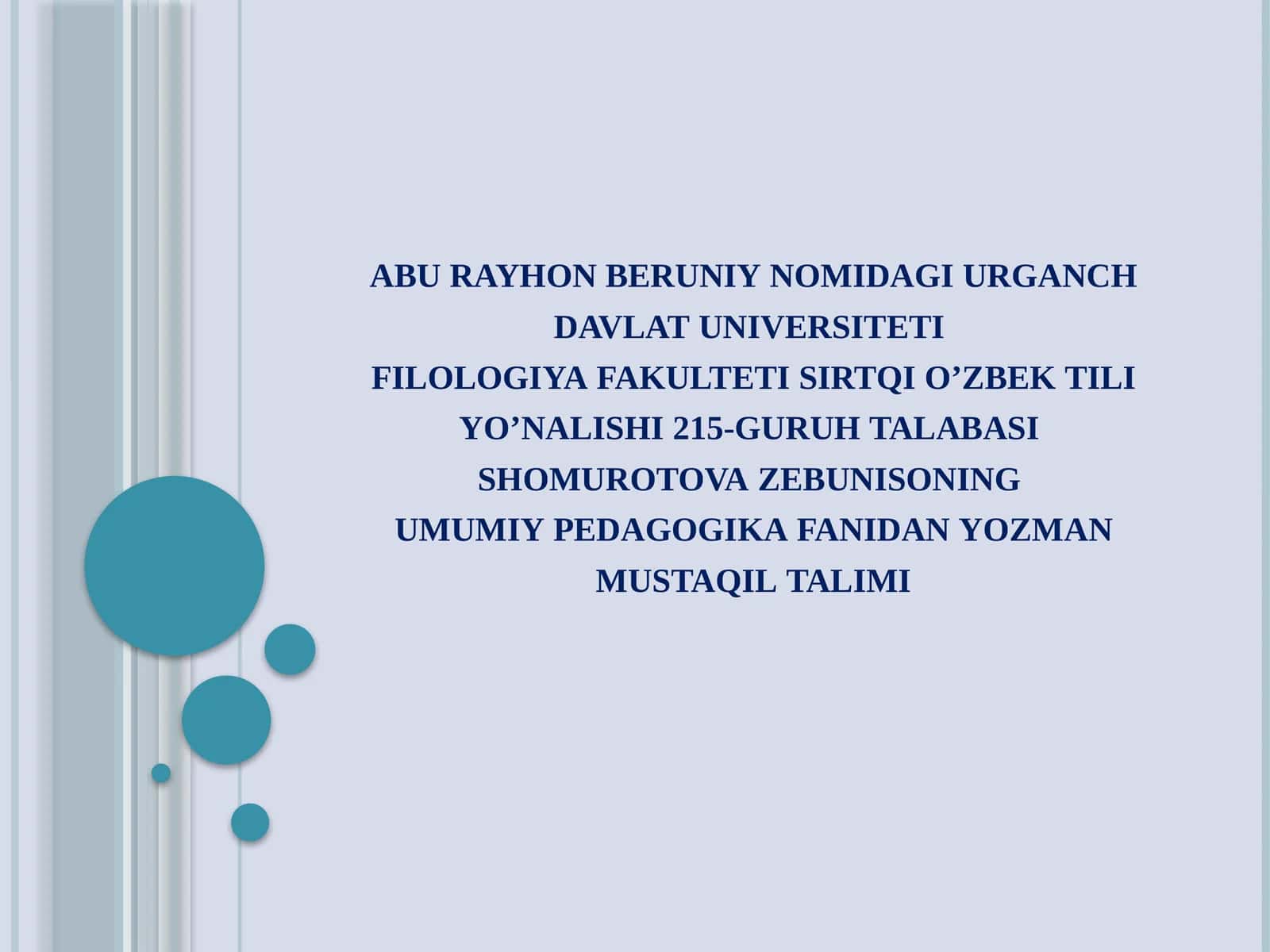 PEDAGOGIKA FANINING ILMIY-TADQIQOT METODLARI. TARBIYANING MAQSAD VA VAZIFALARI. DIDAKTIKA TA’LIM NAZARIYASI SIFATIDA