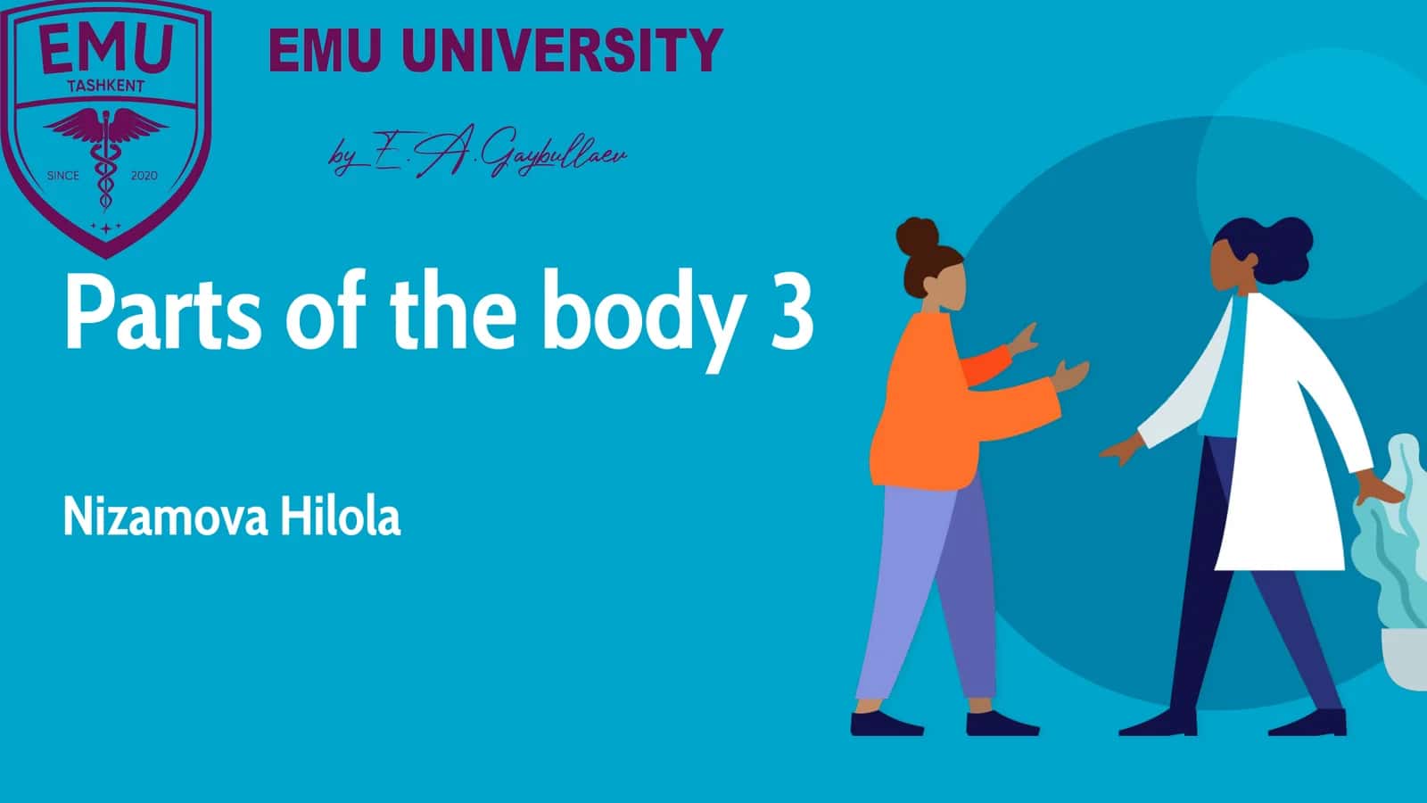 Parts of body