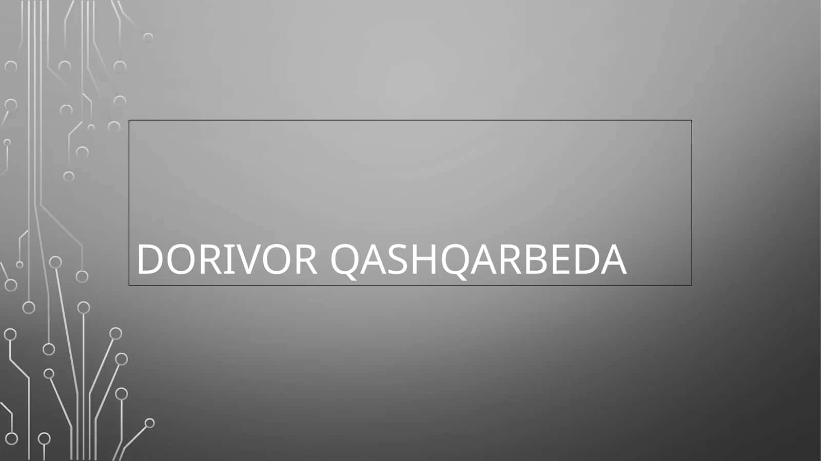 DORIVOR QASHQAR BEDA