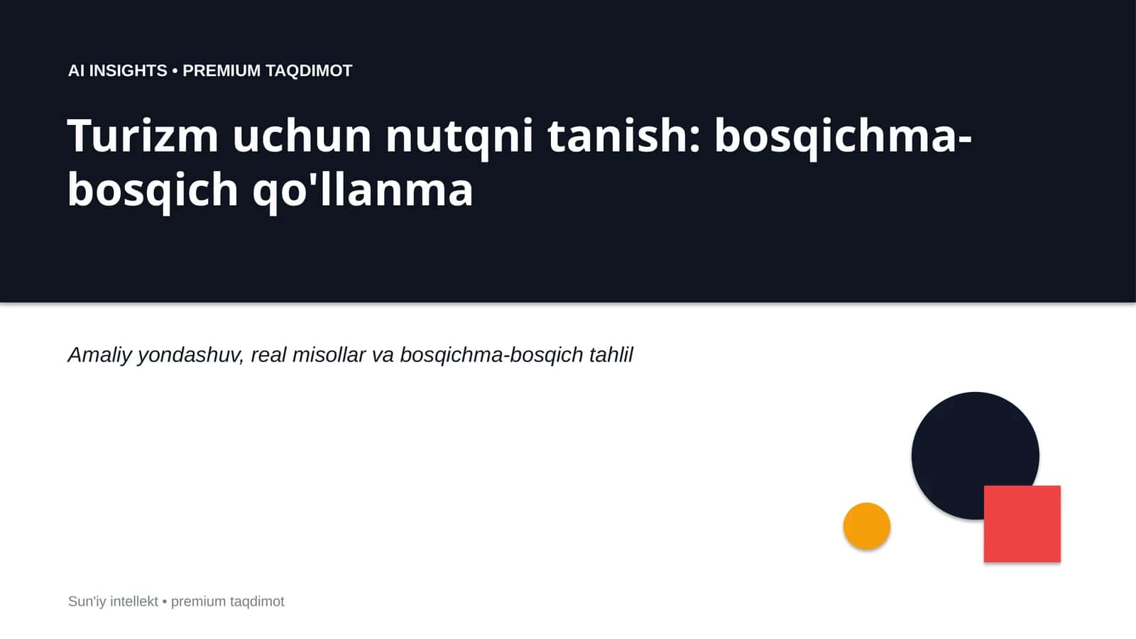 Turbo Tourism Speech Recognition Guide: Step-by-Step Manual