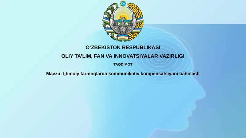 Kommunikativ kompensatsiya: Ta'rif va mohiyat