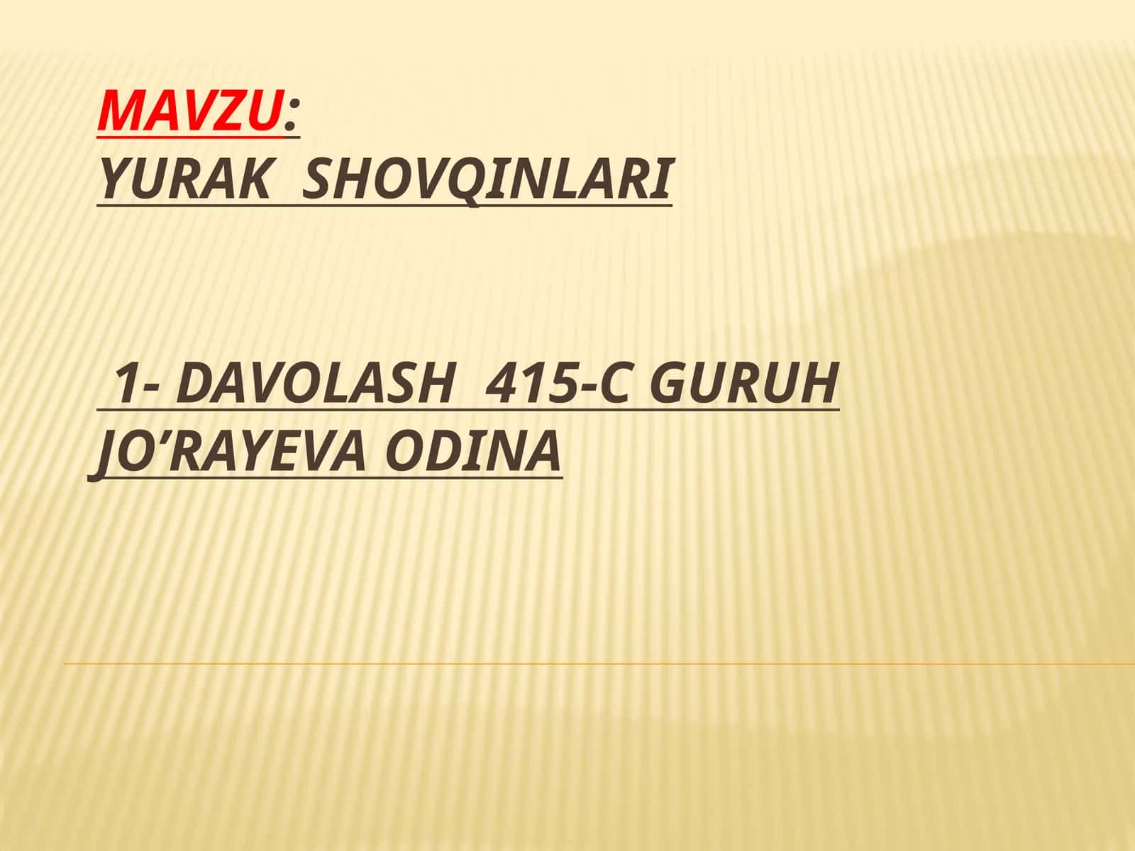 Yurak shovqinlari va davolash