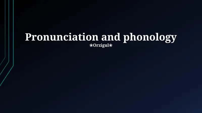 Fundamentals of Phonology