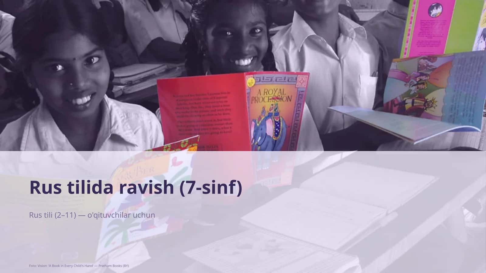 Rus tilida ravish (7-sinf)