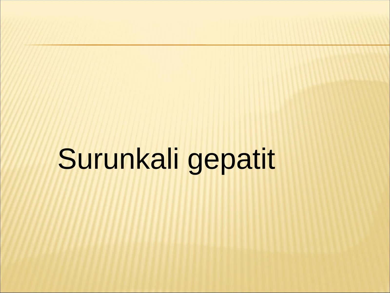 Surunkali gepatit (virusli)