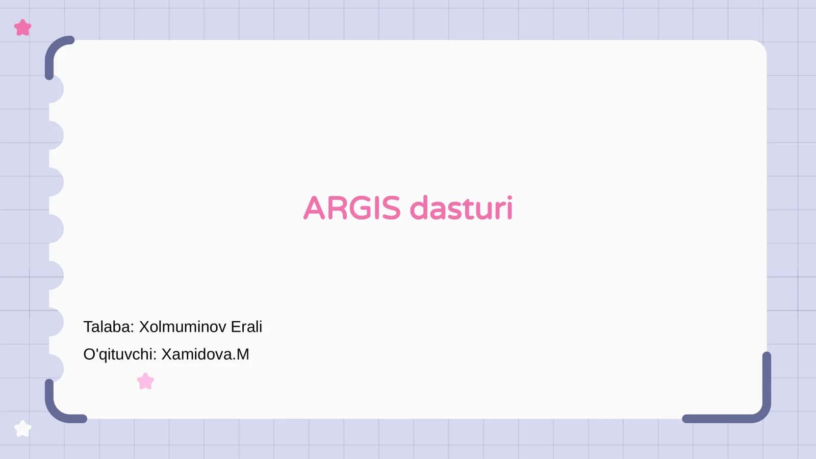 ARGIS dasturi