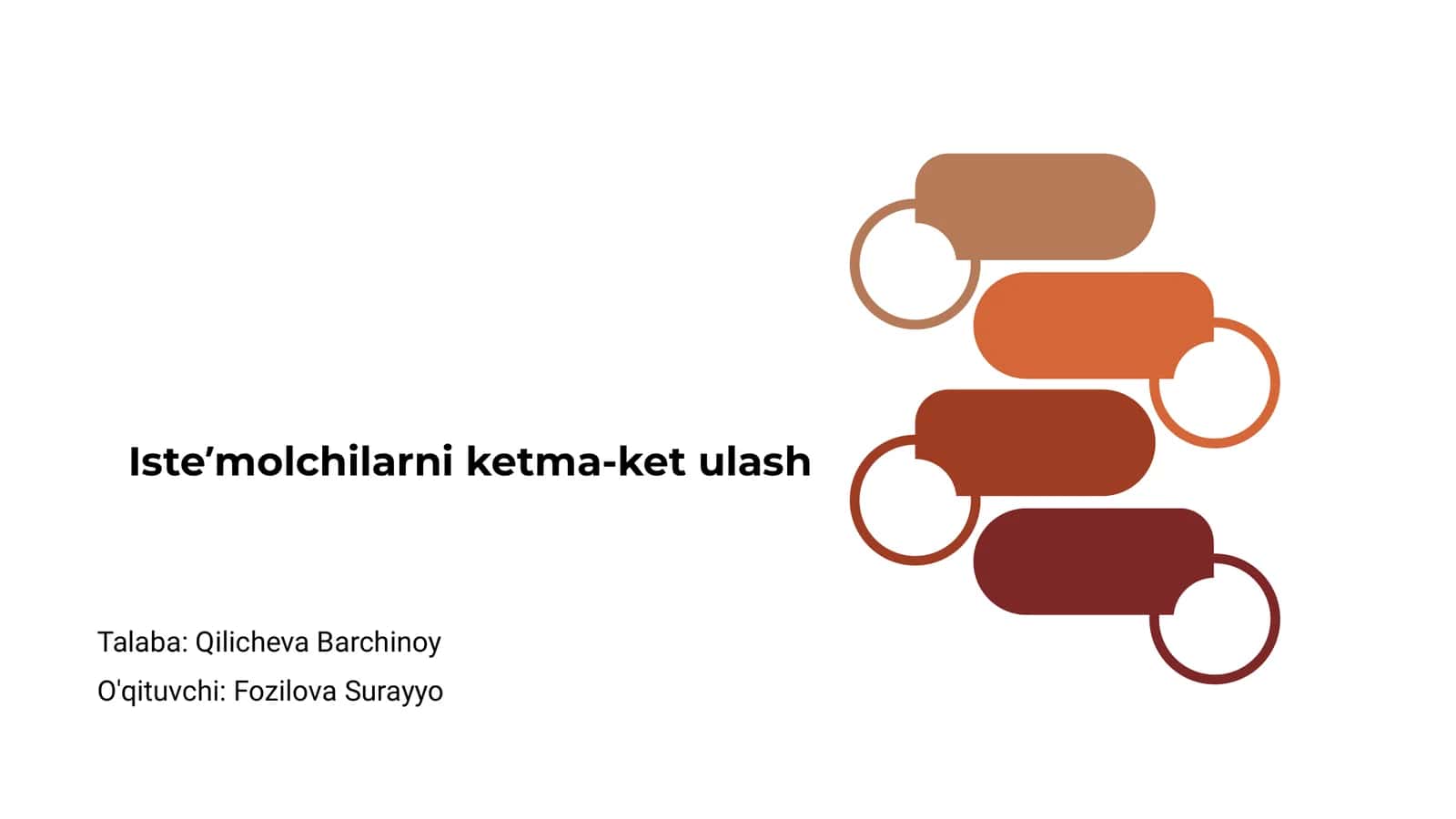 Isteʼmolchilarni ketma-ket ulash